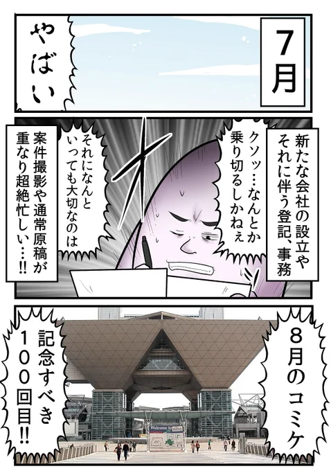 新刊を落とした結果屈強な男に監視されサークルに行列ができた話①
https://t.co/ylcdAZ1P0D 