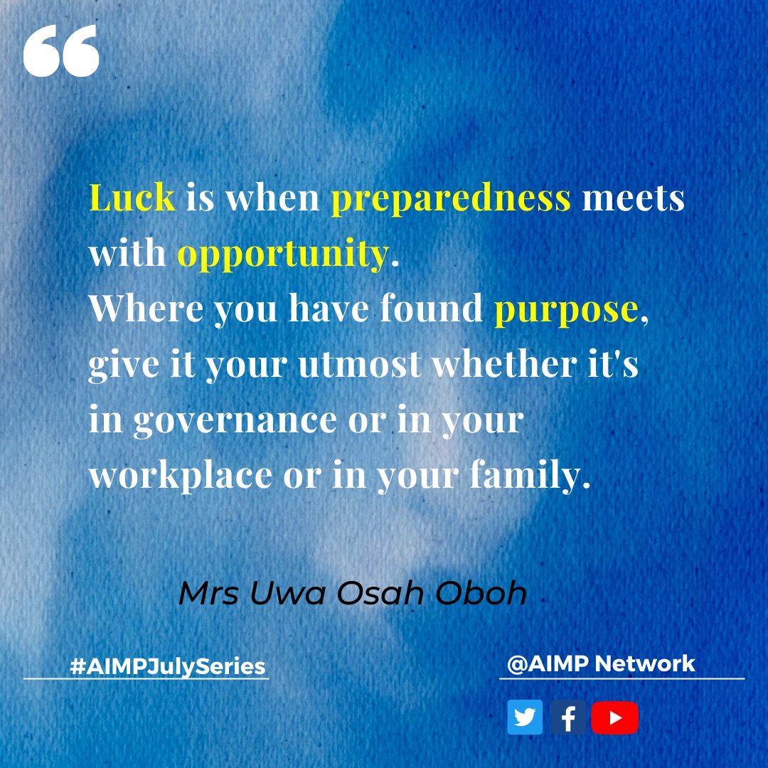 AiMP_Network's tweet photo. Timeless words of wisdom from our July Series speakers. In case you missed it, click https://t.co/NQf8uoWceZ to relive life-changing moments from the #AIMPJulyseries.
#hope #nigeria #changeagents #aimpnetwork #change #changemakers #leadership https://t.co/v9zQoCvtYs