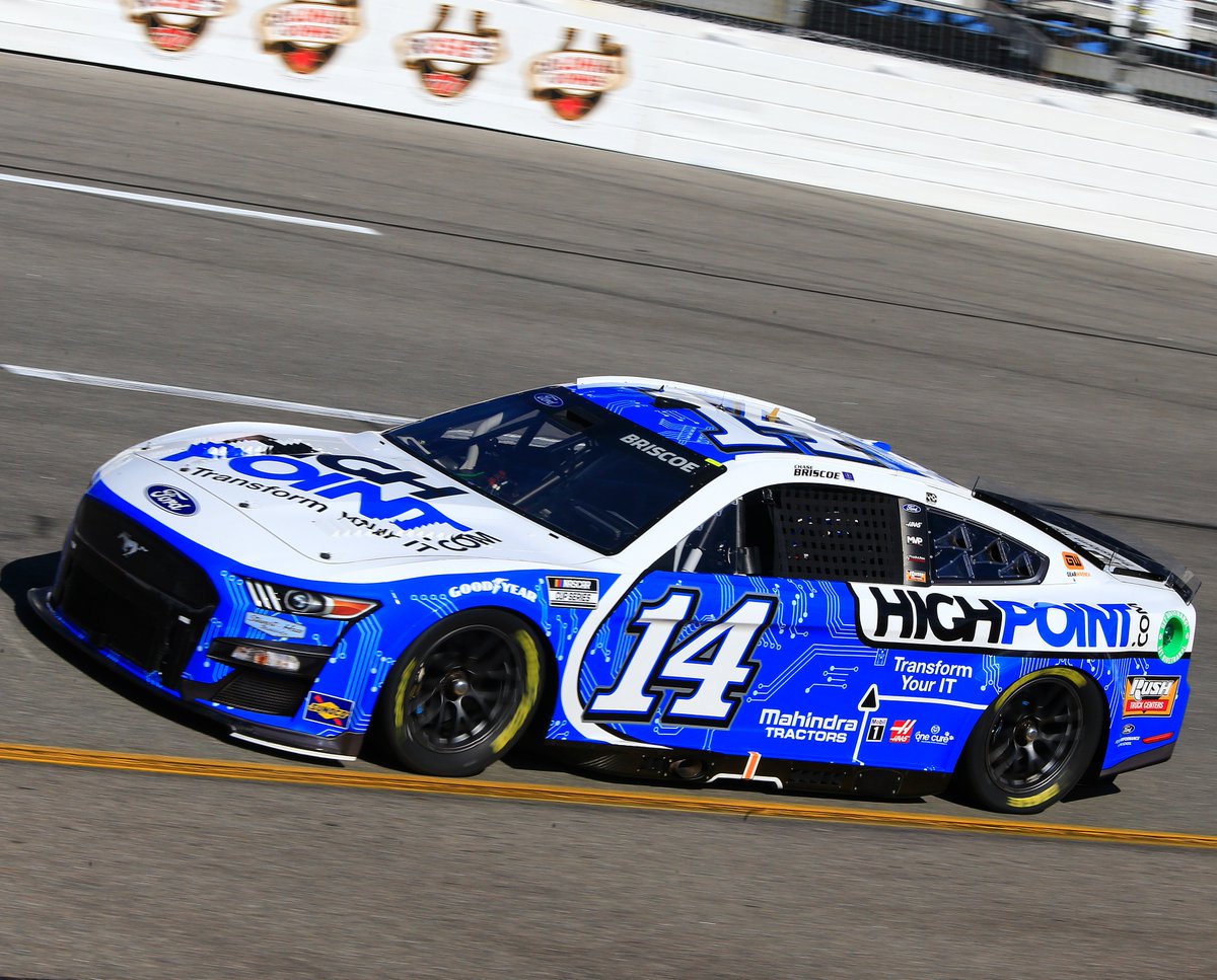 HighPoint's tweet photo. .@ChaseBriscoe_14 and the No. 14 https://t.co/G9r4sKBCX9 Ford Mustang team from @StewartHaasRcng earned a 23rd-place finish at @RichmondRaceway.
#NASCAR | #HighPoint | #TransformYourIT https://t.co/TG4rfNCcNF