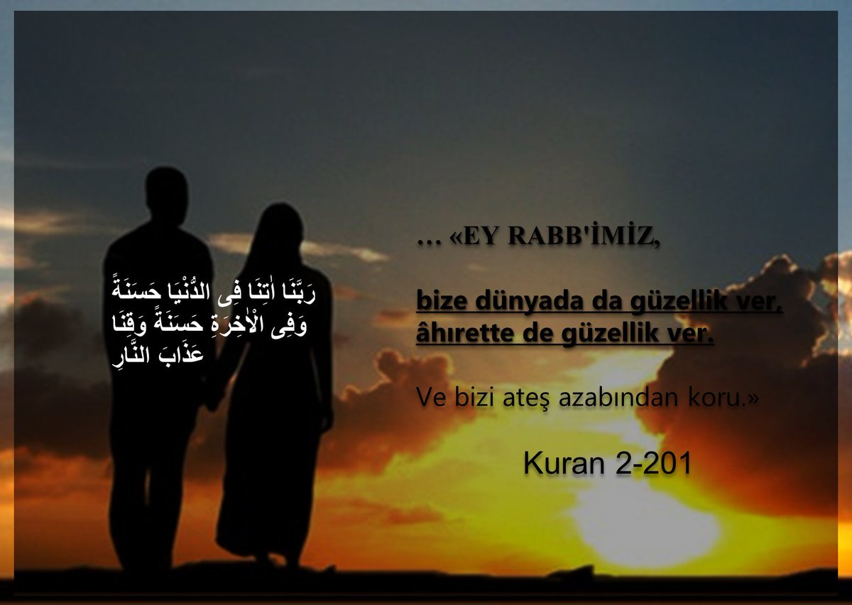 "Ey Rabb'imiz, bize dünyada da güzellik ver, âhırette de güzellik ver. Ve bizi ateş azabından koru."

Kuran 2-201

noblemarriage.com

#ağaçdikelim #orman #Haram #Helal #İstanbul #çevrenitemiztut #Kuran #satırarası #pazartesi #evliliksitesi #evleniyorum
