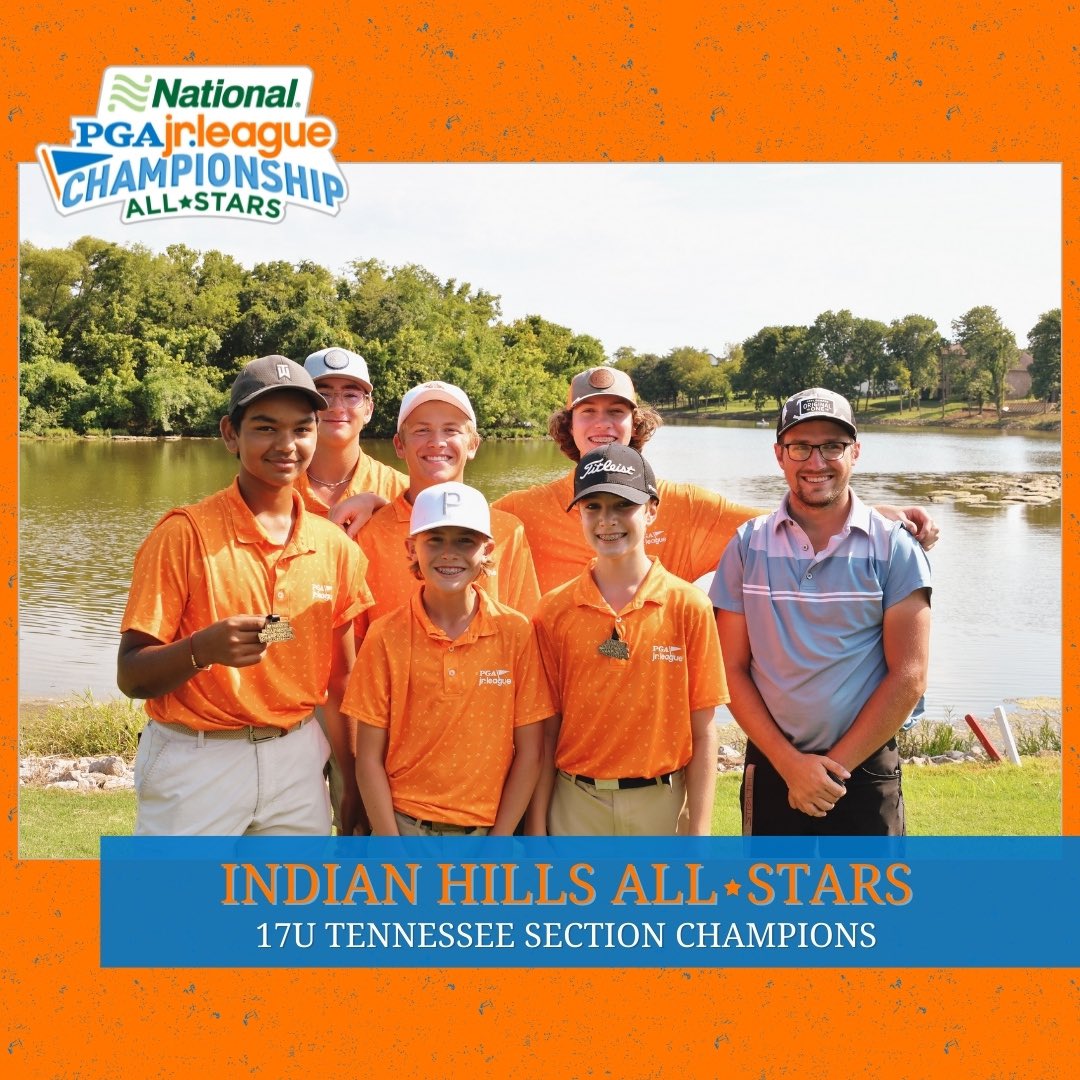 Congratulations to our National Car Rental PGA Jr. League Tennessee Section Champions 13U Tri-Cities & 17U Indian Hills!

Both teams will will advance to regionals at Wind Stone Golf Club in Ringgold, Georgia.

#DriveToTheChampionship | #PGAJrLeague