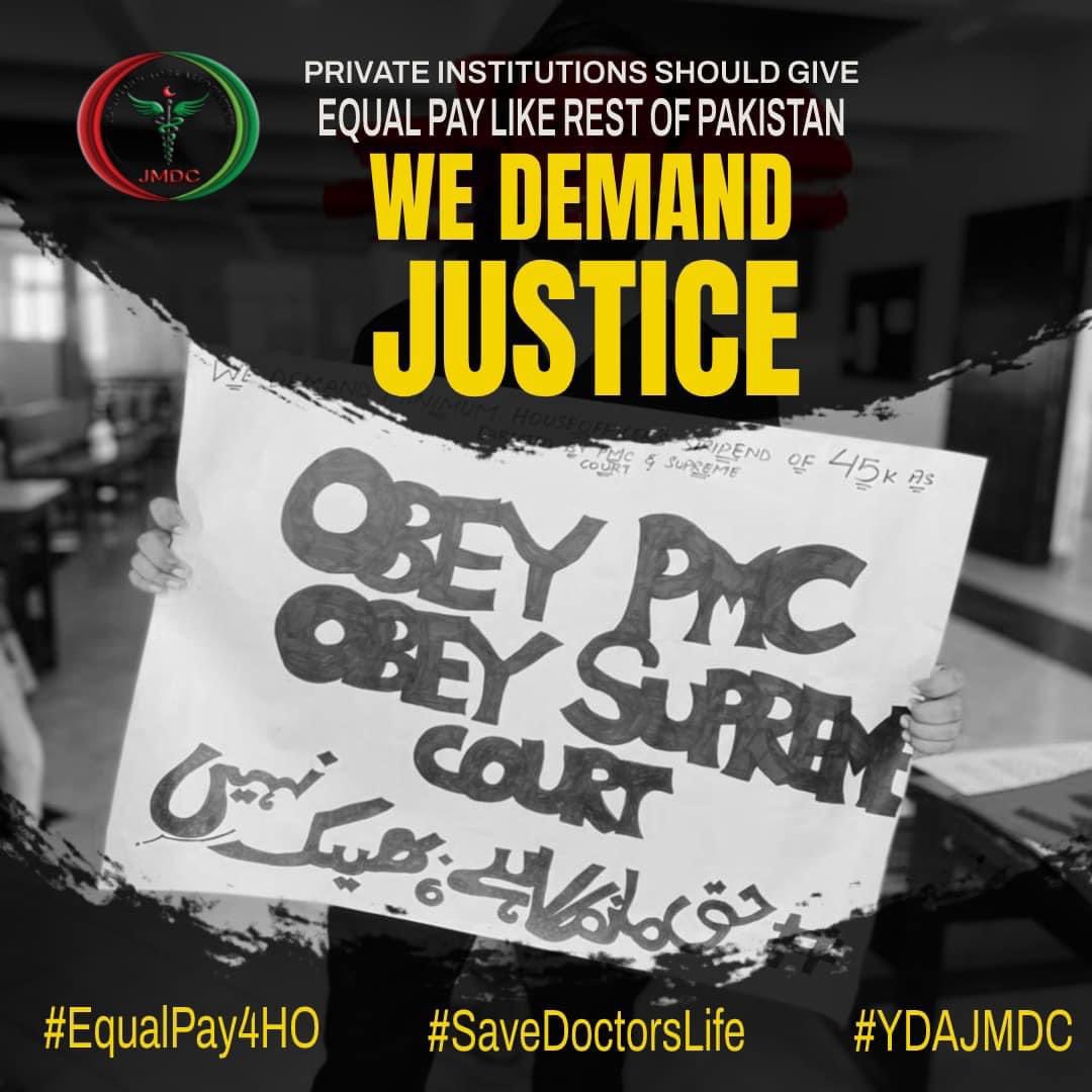 haseebbaloch835's tweet photo. Prolonged, onerous duties.
Overworked yet underpaid.
#equalpay4hos
#ydajmdc
#PMC2022
#savedoctorslife
#HamzaAliAbbasi https://t.co/kSrz1AxTkx