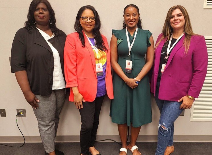 Holding the feet to the fire: keeping elected leaders accountable.  Sisterhood of Leadership! We don’t do this alone. #MadAsHell #WomensConvention2022