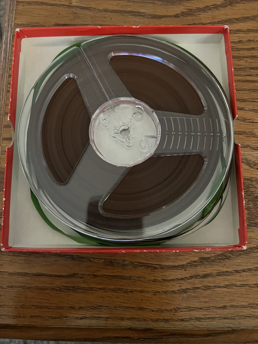 FromtheArchive's tweet image. More house cleaning treasures: reel to reel audio tape recorded from the BBC in the early 1970s. I doubt anything is missing but I will check all the same and add to my BBC reel to reel off-air collection. #missingepisodes #missingaudio #bbc #reeltoreel #analogetape