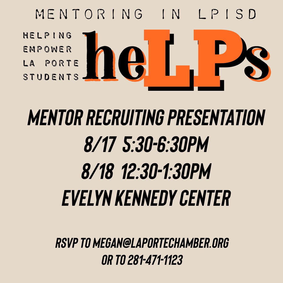 HELPS Mentoring in LPISD tweet media
