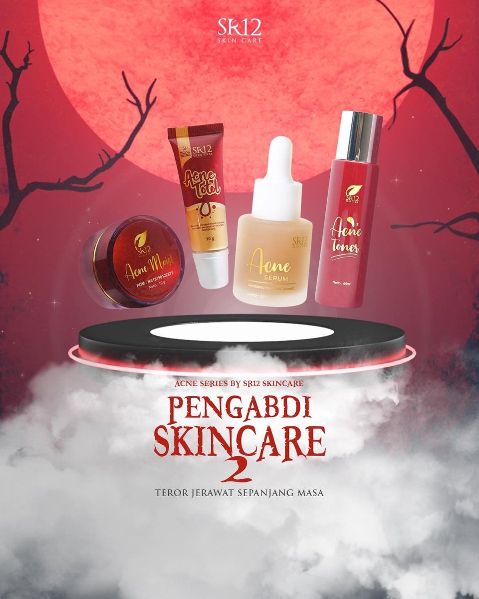 frosya_sr12's tweet photo. Hati-hati sama teror jerawat!
Selain bikin insecure, jerawat juga bisa bikin kamu kesel sendiri. Menyeramkan, bukan? 😤 

So, atasi dengan rangkaian perawatan Acne Series SR12, ya, Dear 😍

#terorJerawat #jerawat #acneSeries #SR12 #SR12Skincare #pengabdiSkincare https://t.co/WjX637NNMa