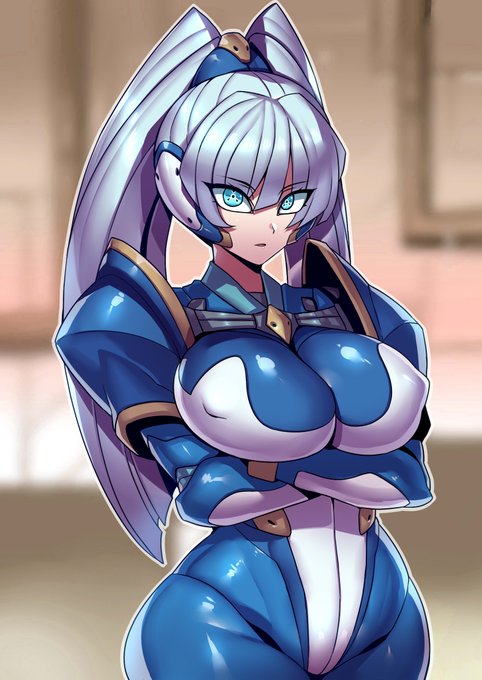 今日は 「即オチ2コマCG集・ロボ娘編」の子が
けっこう完成しただなも♪ 