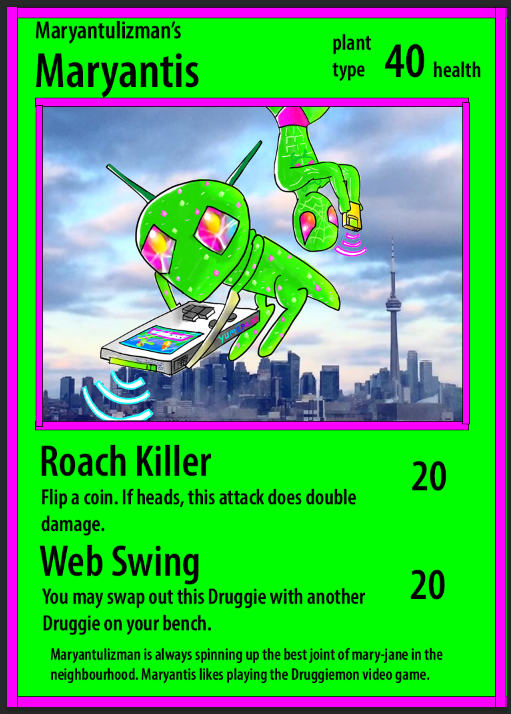 druggiemon1's tweet photo. 🕷🕸 TCG Promo cards!
Not finalized of course... :p

#Druggiemon Battle #Demo! 💊
🔴 #redpill 🔵 #bluepill

#druggies #druggie #pixelart #indiegame #indiedev #pokemon #fakemon #spiderman #spidey #pkmn #monstertamer #gameboy #gba #art #anime #tcg #card https://t.co/5VFBfyteii
