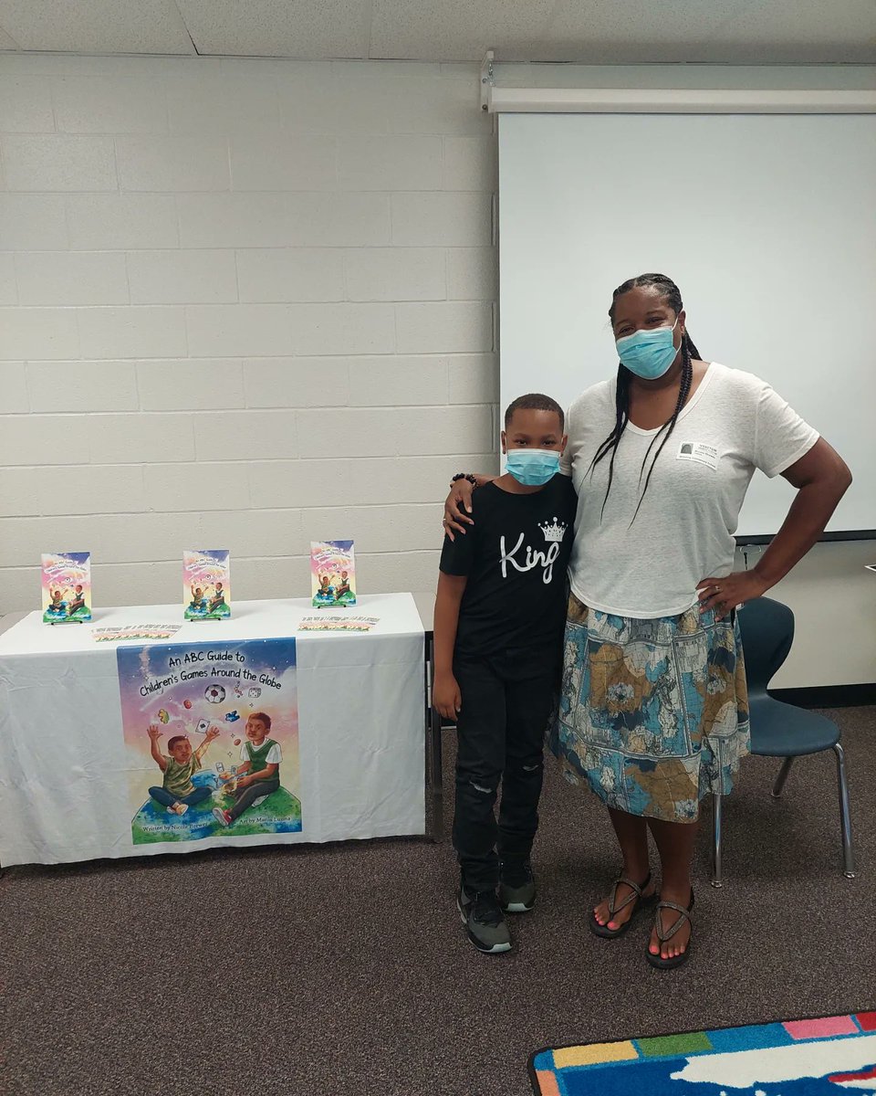 iluv2globetrot's tweet photo. I've had some amazing experiences this summer promoting An ABC Guide to Children's Games Around the Globe but nothing beats doing a book reading at my nephew's school. #abcgames #childrensbook #childrensbookauthor #kidsbooks #bookbabyauthor https://t.co/alpgr9H0np