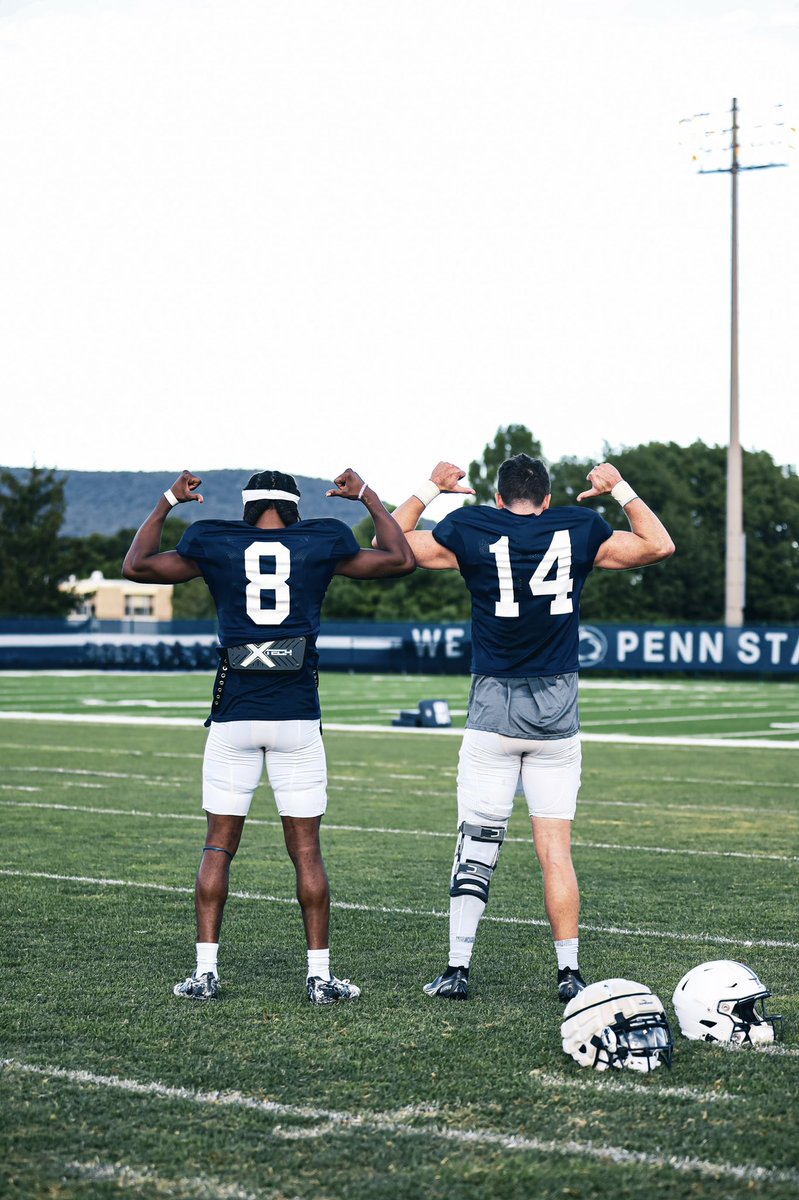 PennStateFball's tweet photo. 🗓 8/14
📞 (814)
🏈 8, 14

814 Day 🤝 Quis + Cliff https://t.co/yDMJaMxHWU