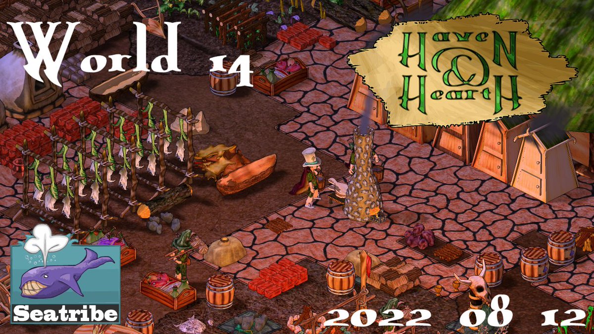 Haven_n_Hearth's tweet photo. The reset weekend is drawing to a close! What a turnout! Big numbers! Big plays! Big fun!
Long life to the new world, and huge thank yous to everyone playing and supporting the game! <3
Patch soon!
#gamedev #indiegame #indiedev #mmorpg #havenandhearth #w14 #worldreset #world14 https://t.co/Fl4e9ZEkE4