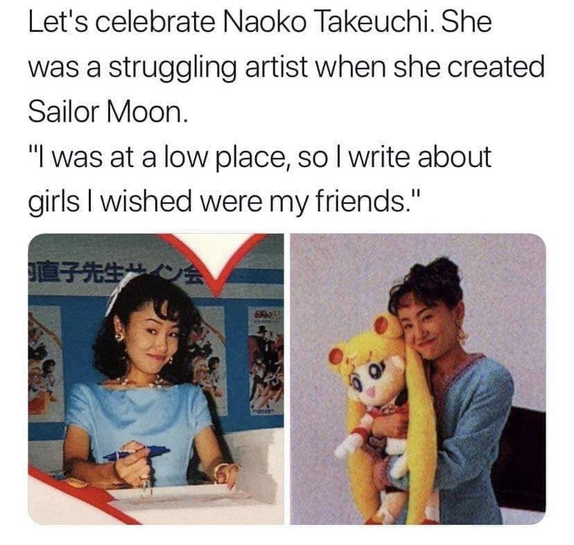 OfficialPRHP's tweet photo. The act of creating is more important than the results, what are you creating this coming week ghoulish listeners? #create #SailorMoon #art https://t.co/fPZhf9kmHt