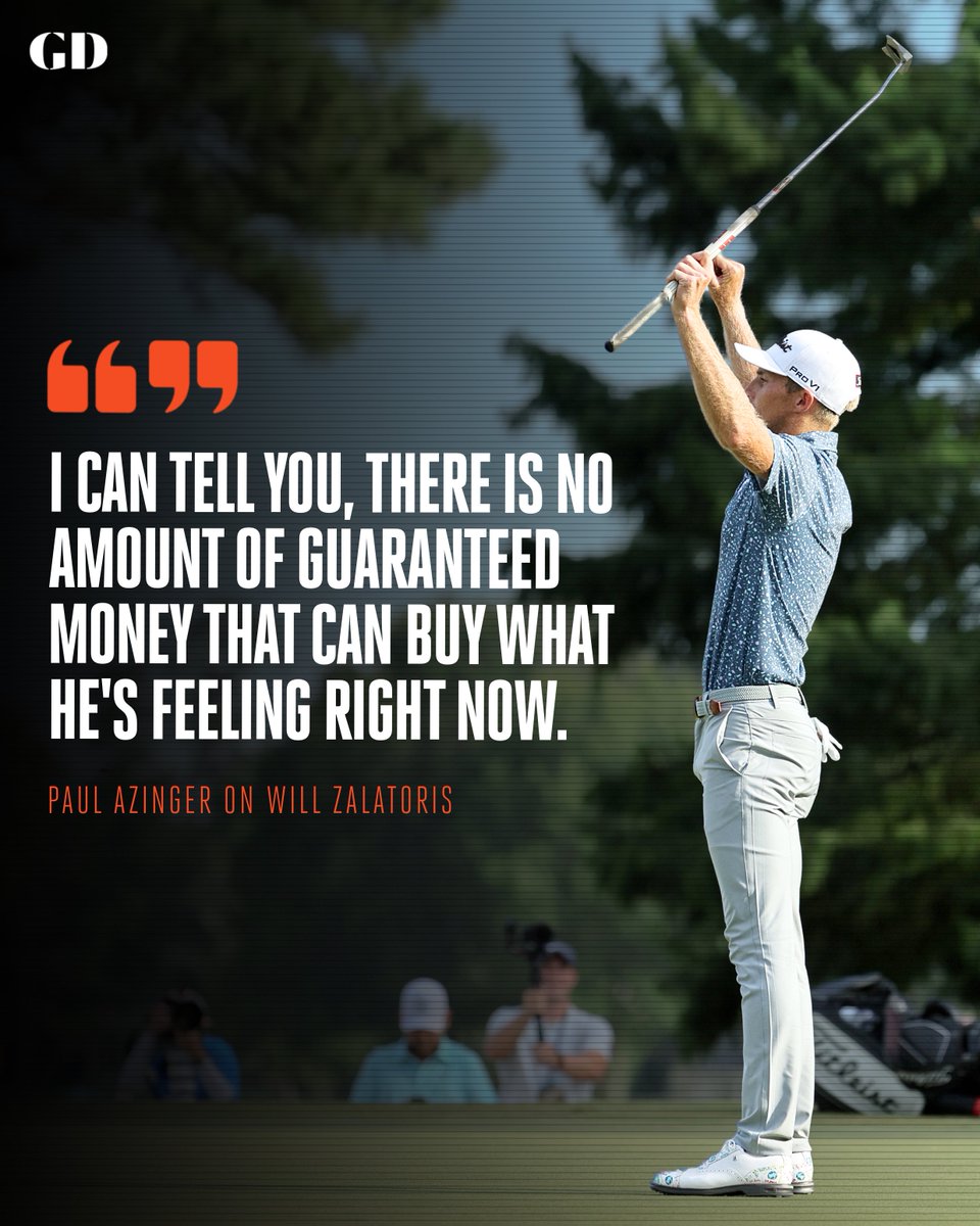 GolfDigest's tweet image. That first win feeling 🙌