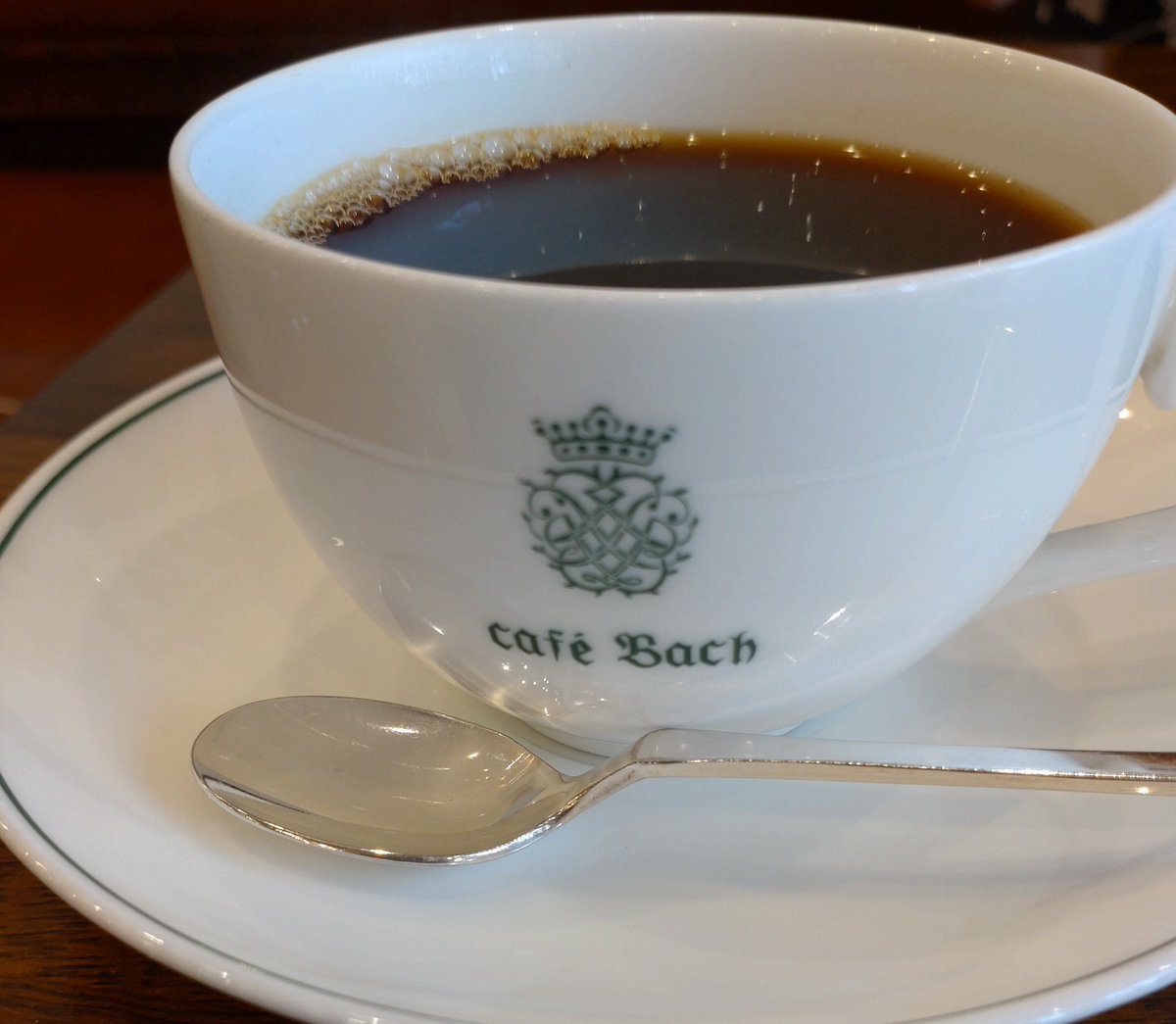 46_gallina's tweet photo. 昨日のコーヒー。「カフェ・バッハ」。
#カフェバッハ #cafebach #台東区日本堤 #コーヒー https://t.co/rDNzO7Cinc