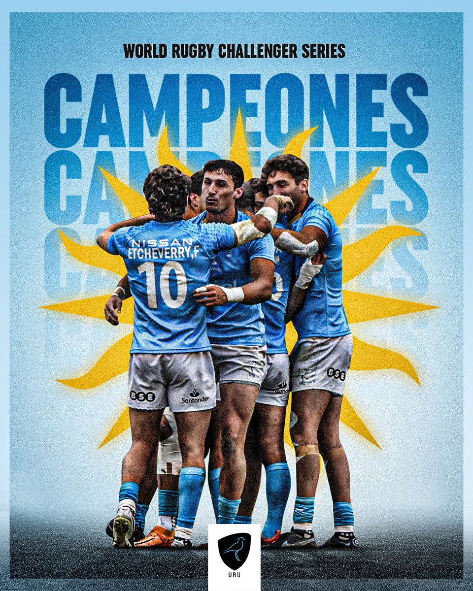 Teros7s's tweet photo. 𝐖𝐨𝐫𝐥𝐝 𝐑𝐮𝐠𝐛𝐲 𝐒𝐞𝐯𝐞𝐧𝐬 𝐂𝐡𝐚𝐥𝐥𝐞𝐧𝐠𝐞𝐫 𝐒𝐞𝐫𝐢𝐞𝐬 
🔥 𝐋𝐀 𝐅𝐈𝐍𝐀𝐋 🔥  

 🇺🇾 #Uruguay 19-5 #Georgia 🇬🇪

🍾 ¡𝐔𝐑𝐔𝐆𝐔𝐀𝐘 𝐂𝐀𝐌𝐏𝐄𝐎́𝐍! 🏆 https://t.co/IOcHtcvyGH