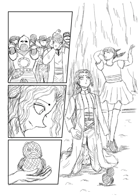 #wip 
夏休み最後の途中経過です🥲🥲 