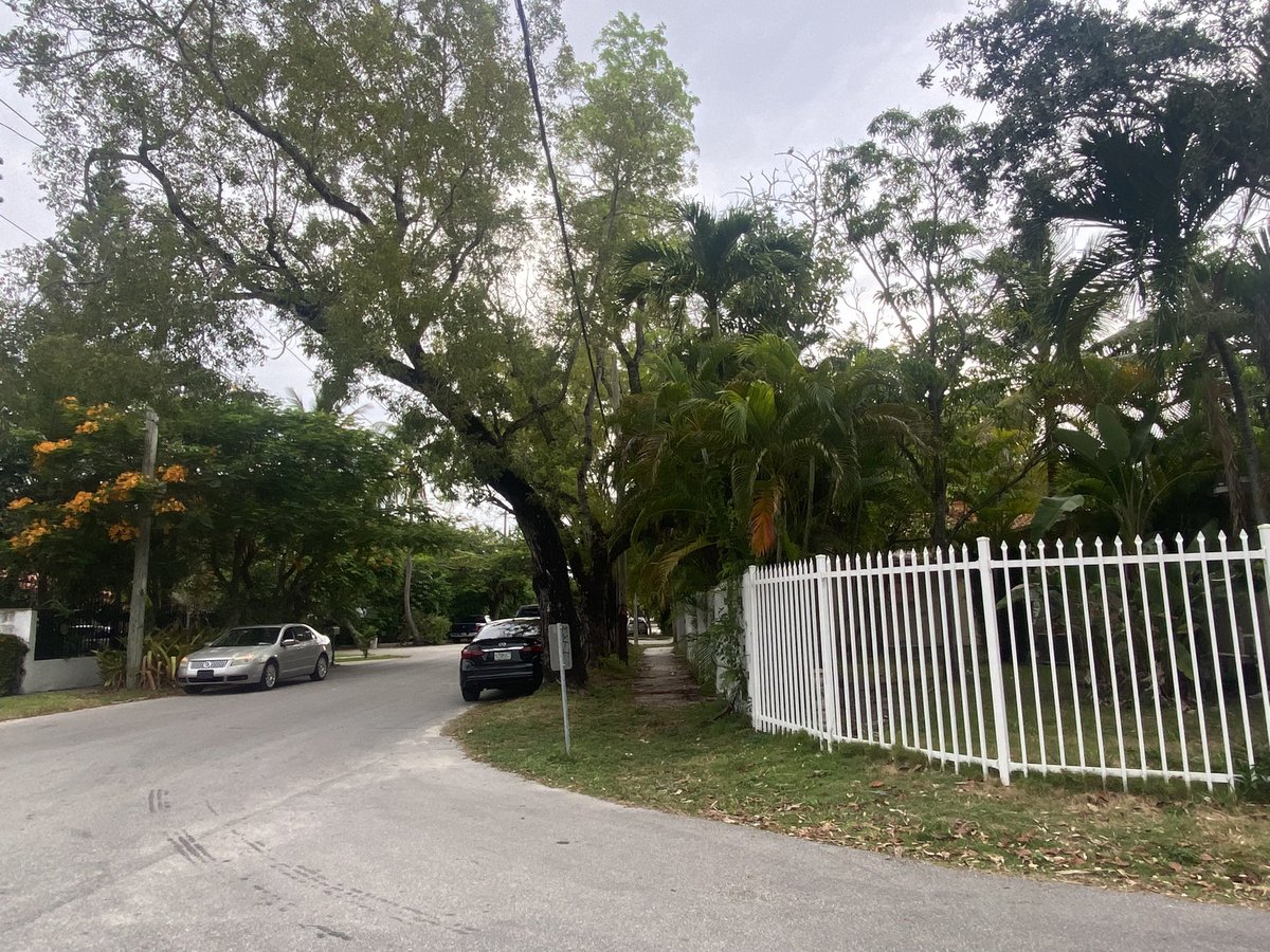 Littlehavanarep's tweet photo. On my afternoon walk I came across a unfinished sidewalk where we had to take the ave. Please letβs finish this piece and make our neighborhood accessible to all. @CityofMiami @miamidade311 @Manolo4Miami #walkable #Miami #silverbluff 19 ave sw 25 terr. https://t.co/nbBKtCL2Jx