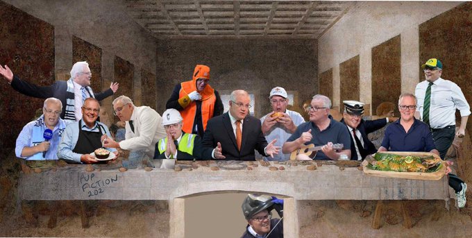 Jesus was a carpenter
Scott was a DIY cabinet maker
#auspol