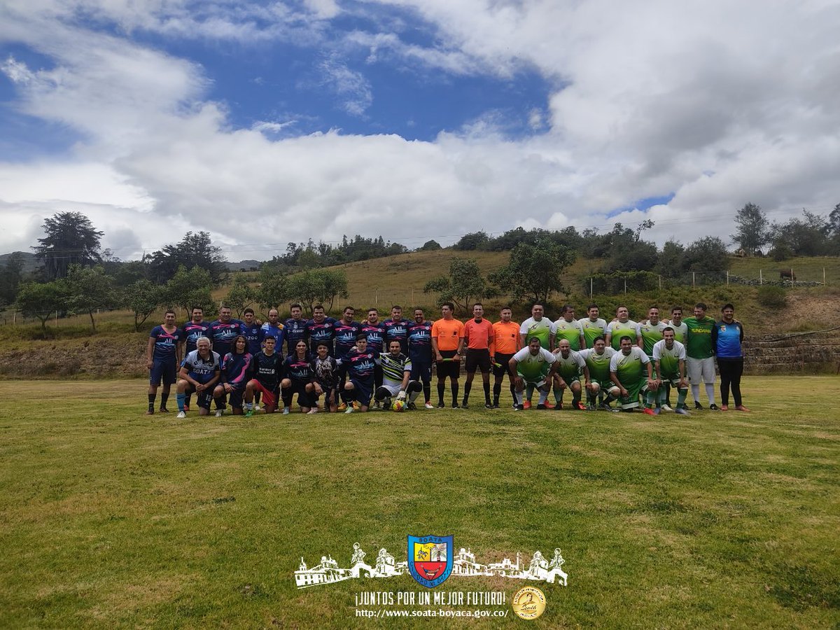 AlcaldiadeSoata's tweet photo. Gran representación deportiva en la celebración de las Ferias Tradicionales de Susacón, hoy Soatá es campeón de tan importantes encuentros deportivos ⚽️🏆. https://t.co/wBgaI3ts0f