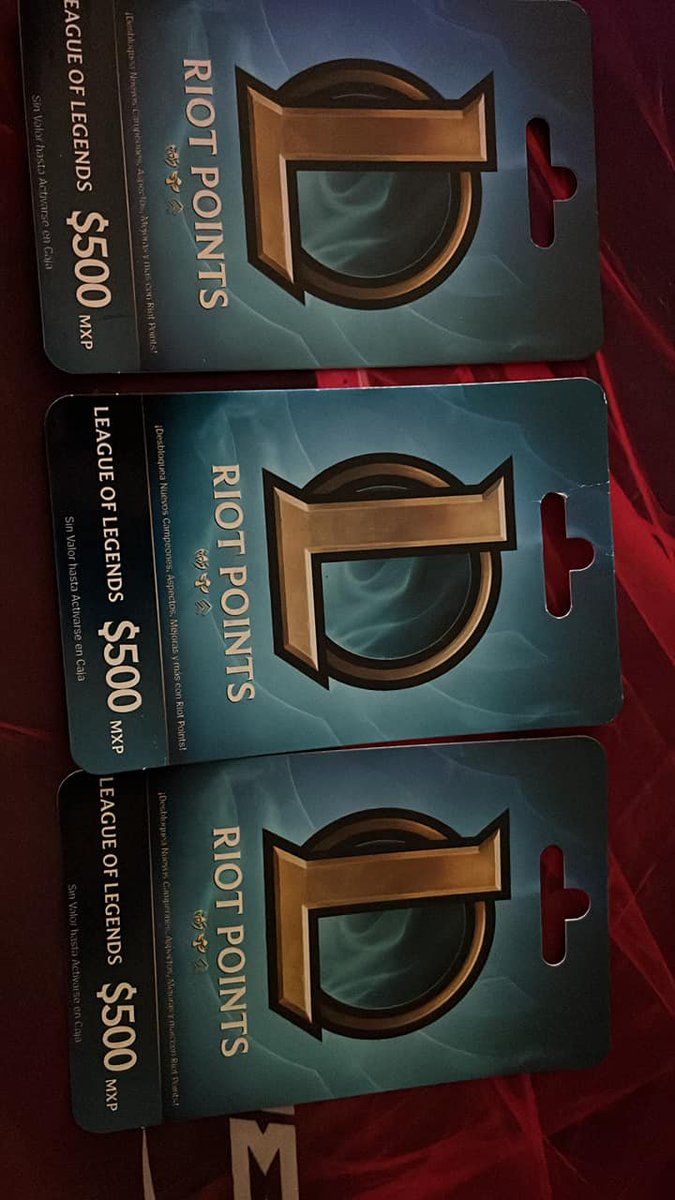 vendoaccval's tweet photo. VENDO O INTERCAMBIO TARJETA DE RIOT POINTS, SIRVEN PARA VALORANT, LOL, interesados md https://t.co/bBuX3QvY07