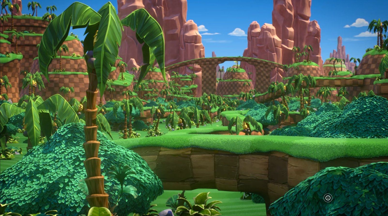 Green Hill Zone looks pretty good.