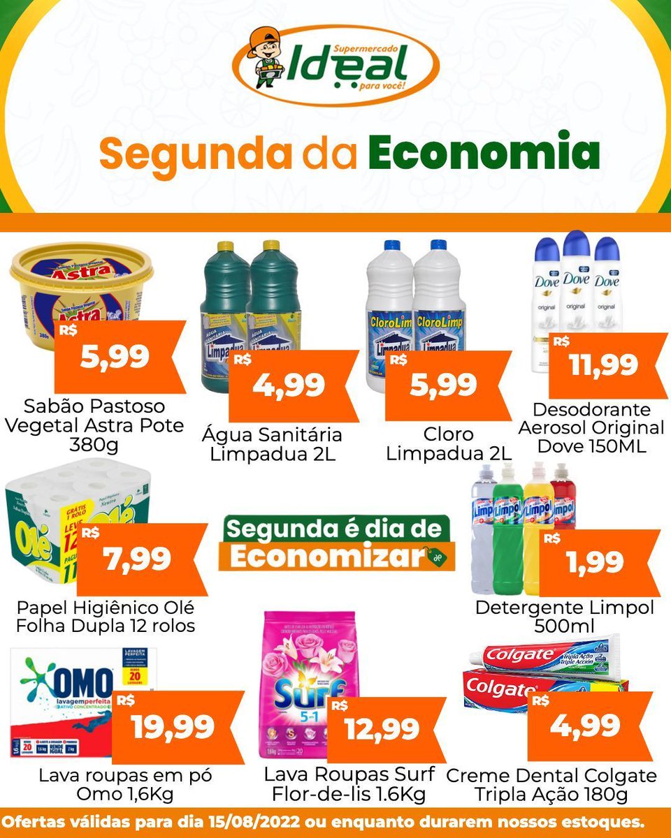 Terça e Quarta é dia de - Supermercados Super Golff