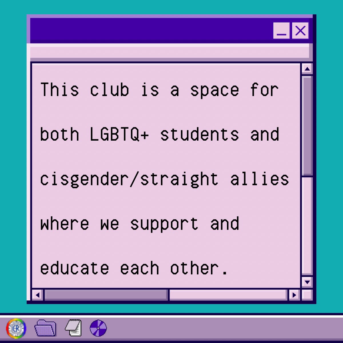 erhs_pa's tweet photo. Pride Alliance will be having its first meeting of the school year Wednesday (8/17) during lunch in L-101! https://t.co/EKWu8AG9U3