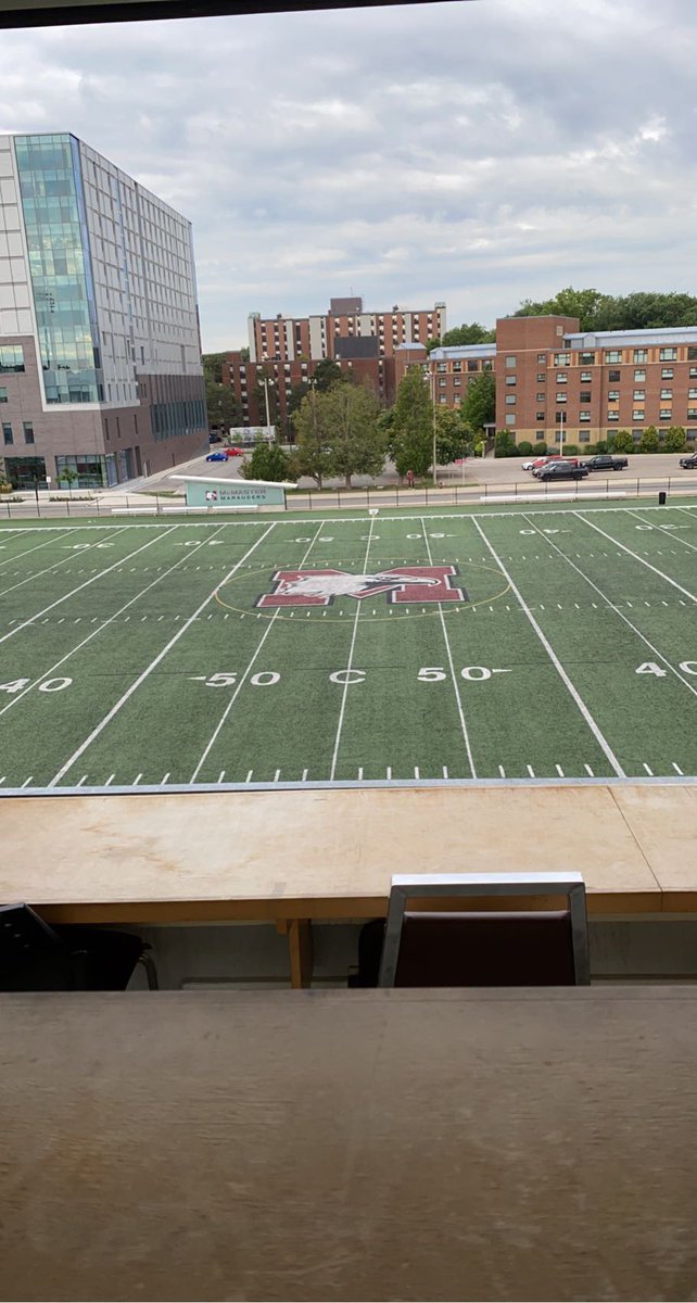 Thank you to <a href="/sptaszek/">Stefan Ptaszek</a> and @coachjparkes for having me out for an unofficial visit at <a href="/Marauderftbl/">McMaster Football</a> today!                                         <a href="/cthpkns/">Chris Hopkins</a> <a href="/CoachJoeJoncas/">Coach Joe Joncas</a> @KawarthaAcademy