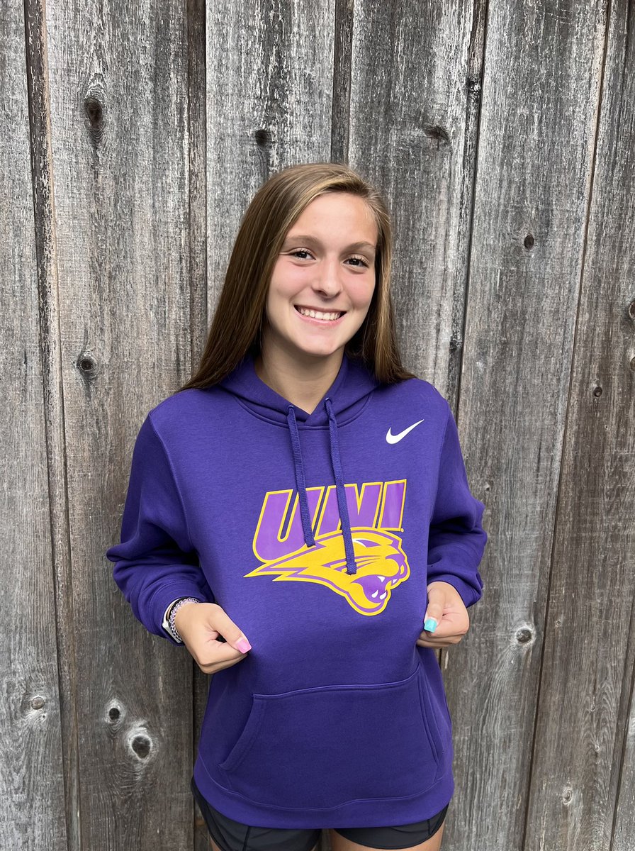 LindseyOvermann's tweet photo. I’m excited to announce that I committed to UNI to play soccer! A huge thank you to my family, friends, teammates, and all of the coaches who believed in me and helped me get this opportunity! Go Cats!!  💜💛

@UNIsoccerBruce @UNI_Soccer @VSA_Rush https://t.co/i63P9wTDGy