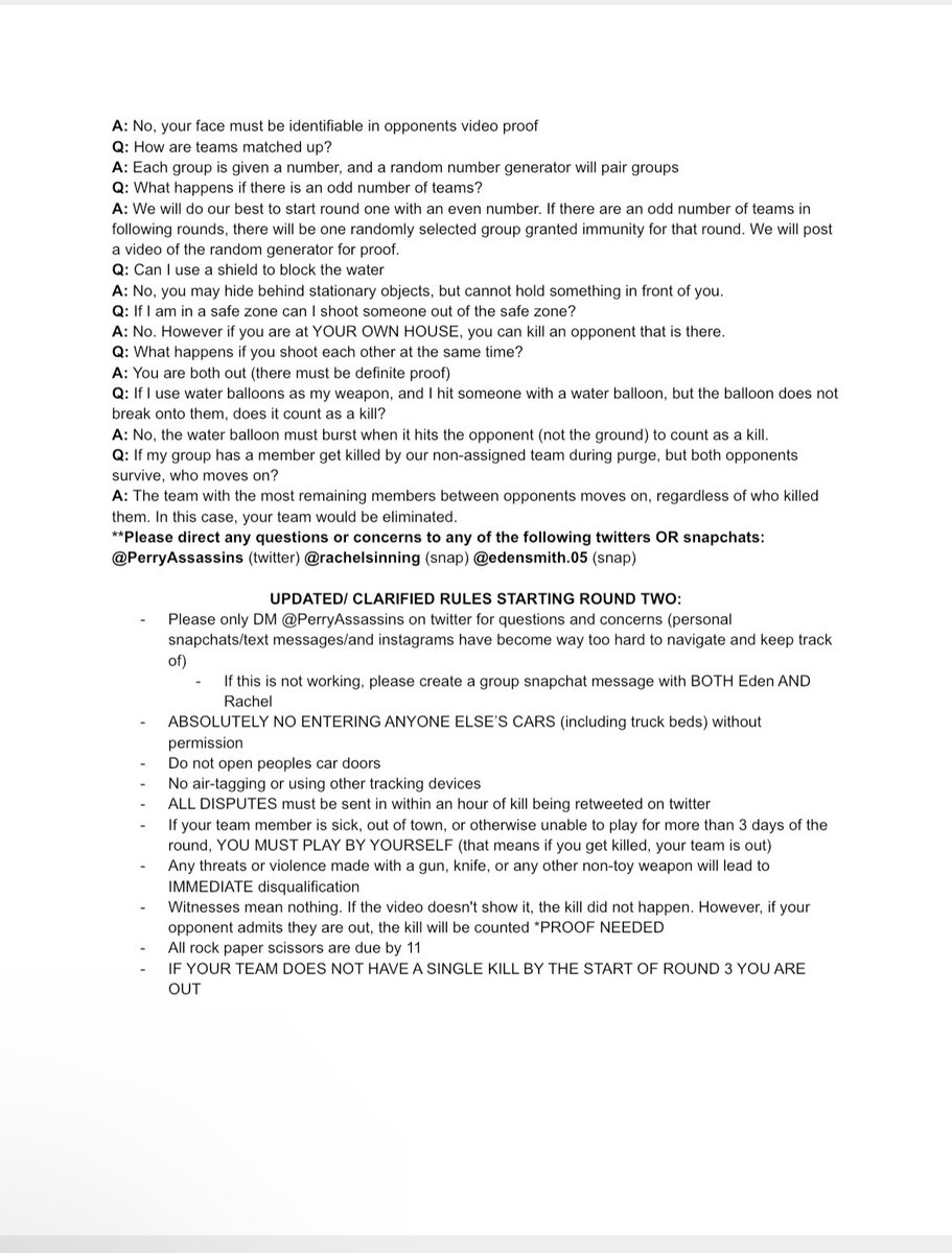 PHS Assassins 2023 tweet media