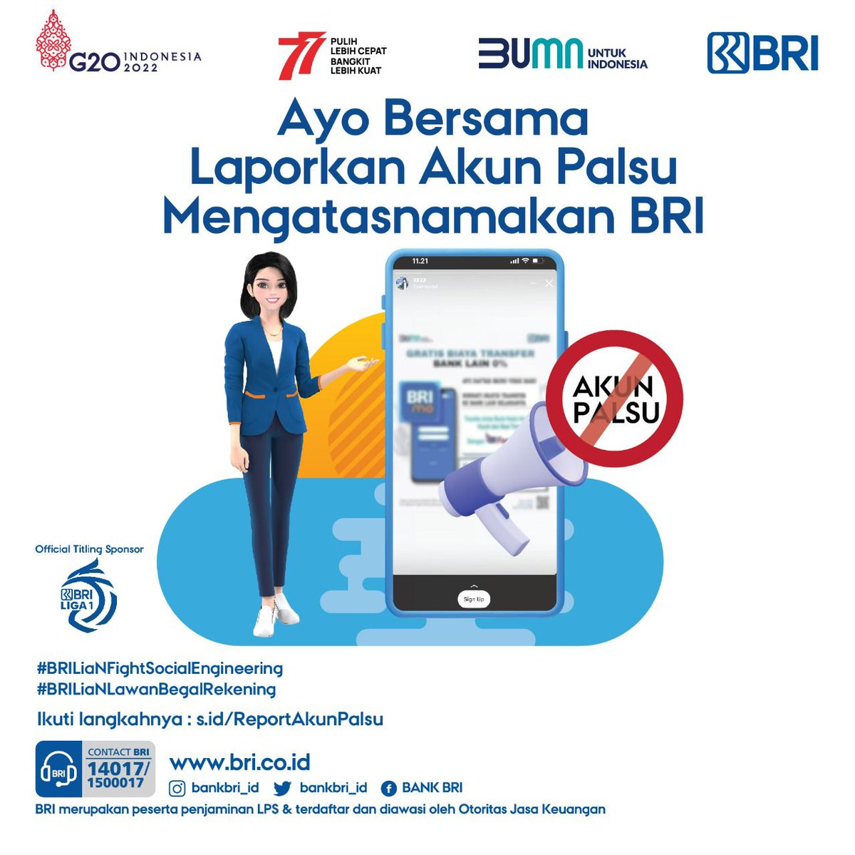 arochim425's tweet photo. waspada penipuan yang mengatasnamakan BRI #BrilianFightSocialEnginering
#BrilianBegalRekening https://t.co/0CNFnin9oE