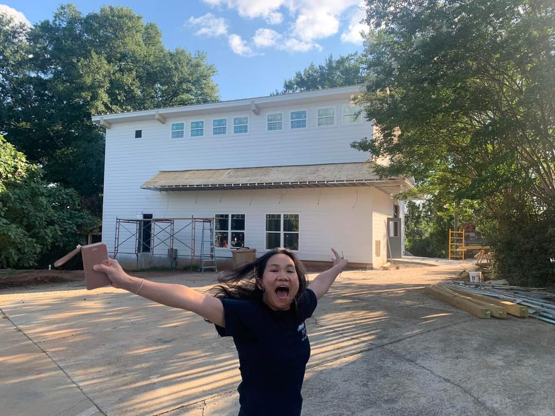 The distillery is getting painted.  The waterline is in for the sprinklers.  Almost ready to move the equipment in.
