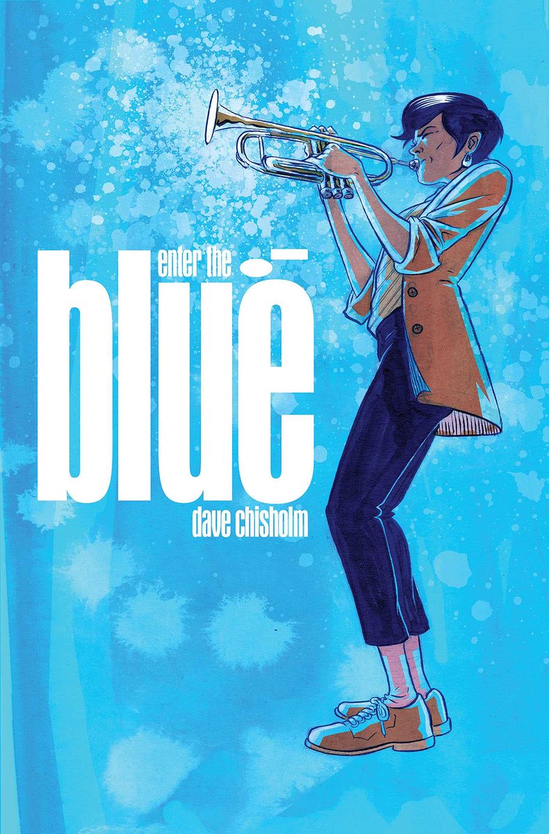 GrawlixTheCat's tweet photo. ENTER THE BLUE by @chisholmdave

Oh, man. This book. THIS BOOK!

I love all of Dave's stuff, but this may be his best yet. It's a wild fantasy that captures the spirit, experience, and meaning of jazz so perfectly. Turn up the stereo and drop into an incredible journey. 1/3 https://t.co/Xuv8d0qtHj