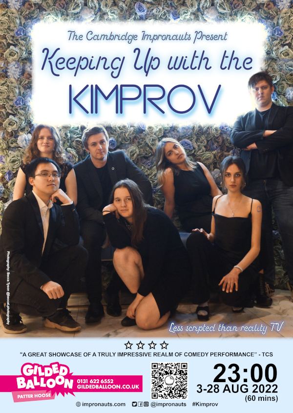 Impronauts's tweet photo. Edinburgh Resident Monday! If you have an EH postcode, see #Kimprov for *£5* today (subject to availability). Proof of residency at @Gildedballoon Box Office, or use your postcode when buying via https://t.co/gSP0u8Fltj
"Keeping Up with the Kimprov" is a bit of fun at 11pm https://t.co/rEDNUlhteb