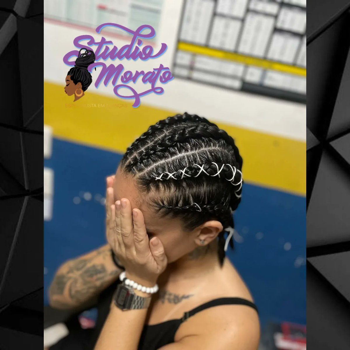 MoratoStudio's tweet photo. Nagô com fios brancos, amoooo!!🤍💫

Venha fazer seu agendamento📒
Link do WhatsApp na bio 📲 
(21)97657-3642 🟢

#nagô #tranca #trançalinda #cabelo #preto #branco #moratostudio #rj #riocomprido https://t.co/nhkH0ekMQm