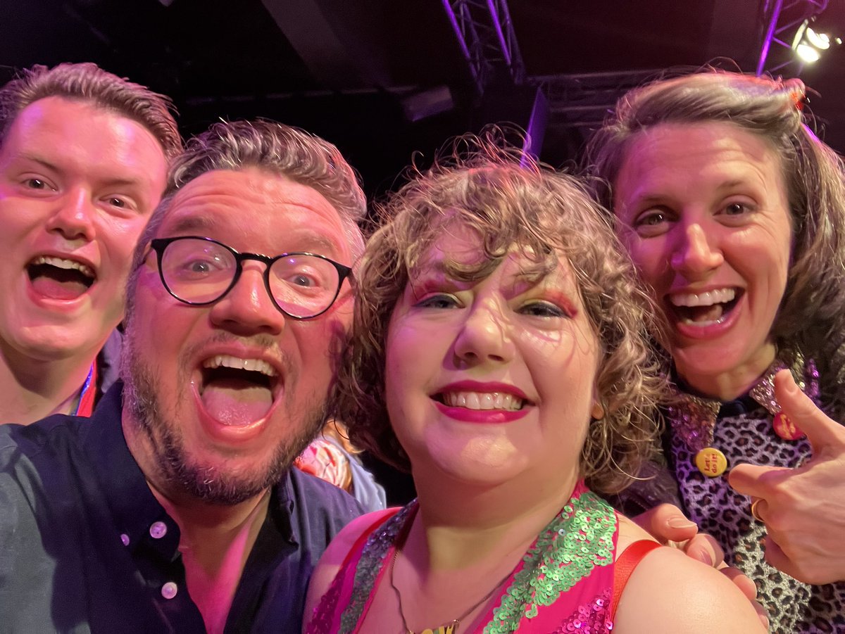 BEAUTS day 3 at the fringe: Paulus @thecabaretgeek in his gorgeous homage to Victoria Wood @LookingForMeFr1 - beautifully heartwarming My Son’s A Queer from <a href="/Rob_Madge_02/">Rob Madge</a> - and musical theatre double whammy I Wish My Life Were Like A Musical and <a href="/les_quiz/">LesQuiz</a> with <a href="/katiepritchards/">Katie Pritchard 🕺☀️🦭🌈 #DISCOBALL</a>!