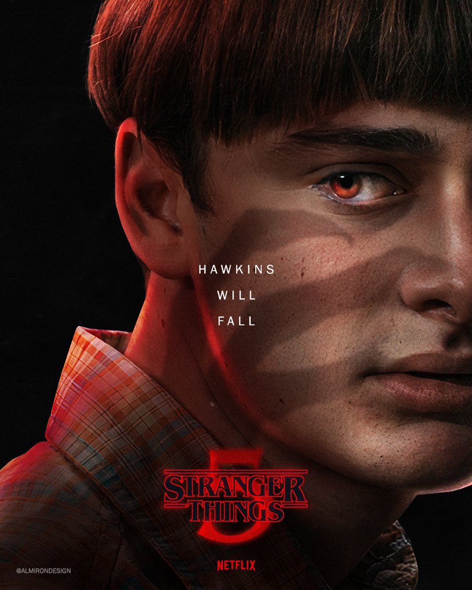 almirondesign — STRANGER THINGS 5 FANART POSTER Fight for what