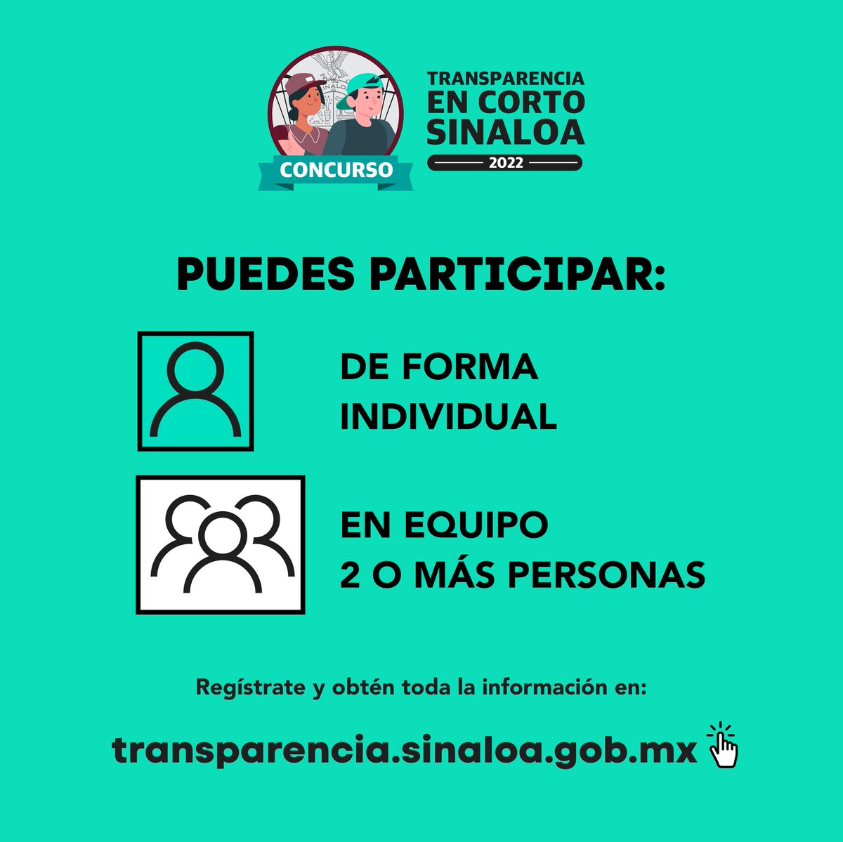 STRCSinaloa's tweet photo. El espíritu de la juventud es rebelde, impetuoso, transformador y el @sinaloagobmx lo sabe, por eso, les invita a participar del Concurso #TransparenciaEnCorto Sinaloa 2022.

Descarga las bases en https://t.co/B9inaJtWsh 

@ContraloresMX https://t.co/xzXUqu2jlW