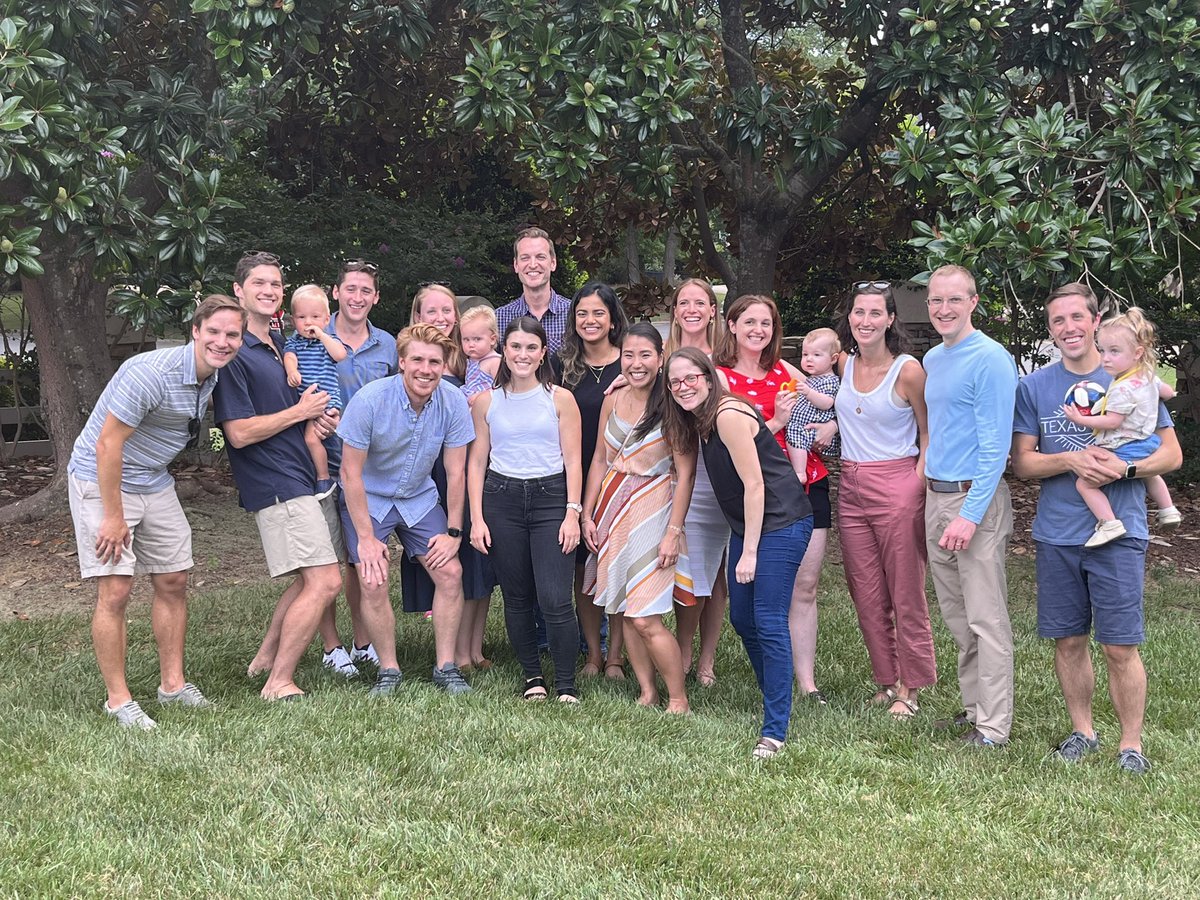 This afternoon we had our Fellows Welcome BBQ @UNCGastro. We have an amazing group of fellows who are a fantastic TEAM! We look forward to our interview season and recruiting our next GI #Tarheels @EdBarnesMD @ndshah85 @nshaheenUNC @sidbarritt4