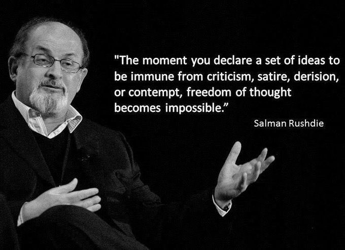 artlifedesigner's tweet photo. #freespeech #JerrySadowitz #SalmanRushdie #JKRowling https://t.co/nnQjxt0Tjv