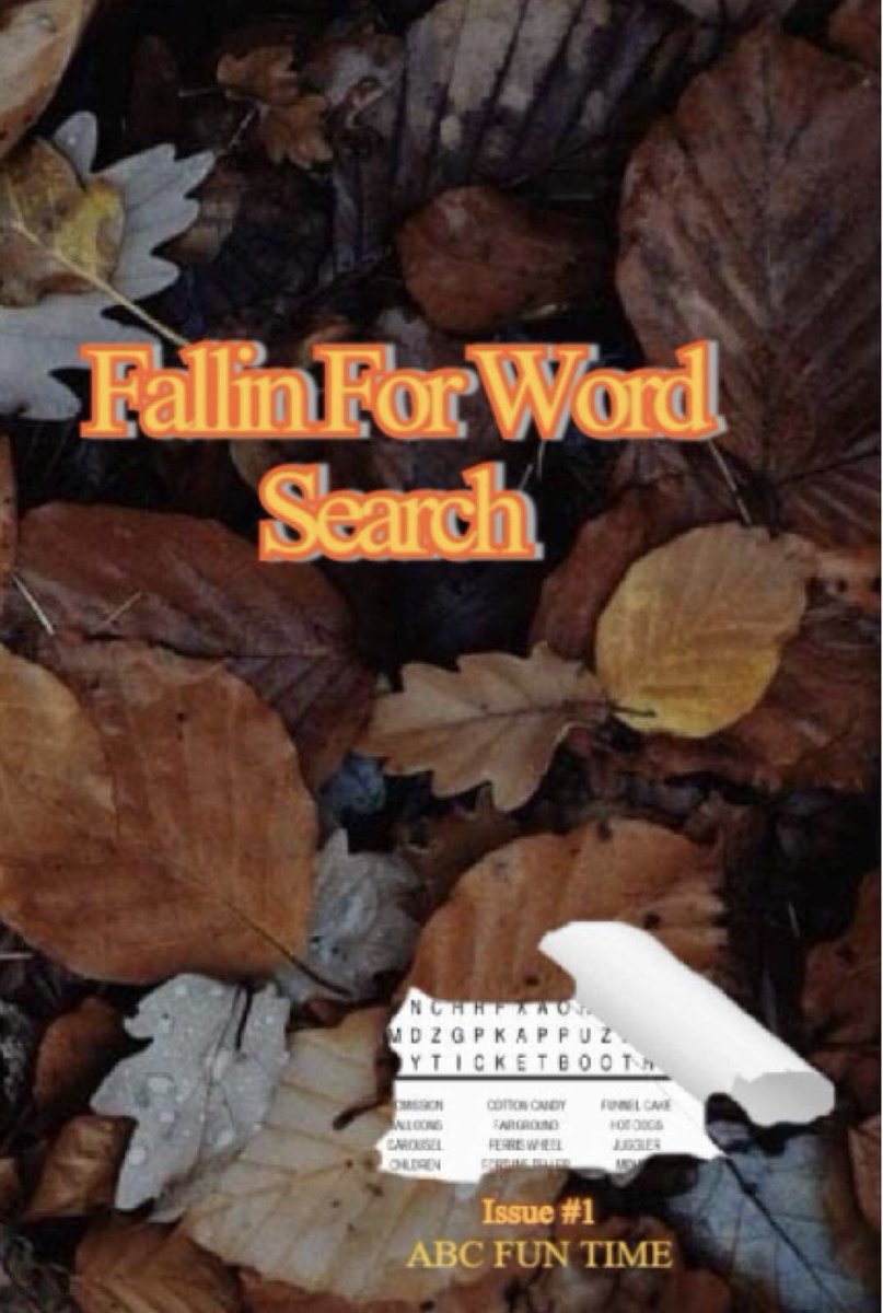 tmconway_1's tweet photo. Who loves word searches? Head on over to amazon &amp; grab this 6x9-200 page puzzle game book with it's wonderful cover of fall, not themed as fall just mixed puzzles. 
https://t.co/pU1cxU3rdN #wordsearchpuzzles #wordgames #games #puzzles #words #braingames https://t.co/L5K9Wooylg