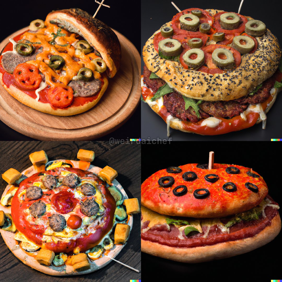 pizza burger