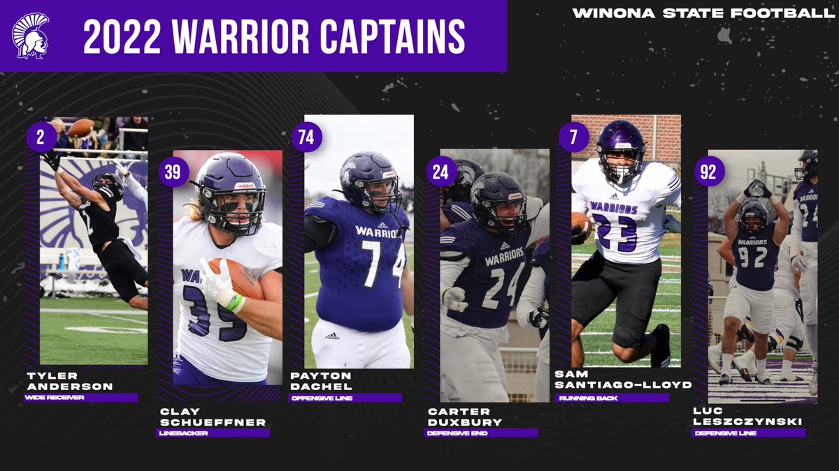 Your 2022 Warrior Captains!

#GGT⚔️