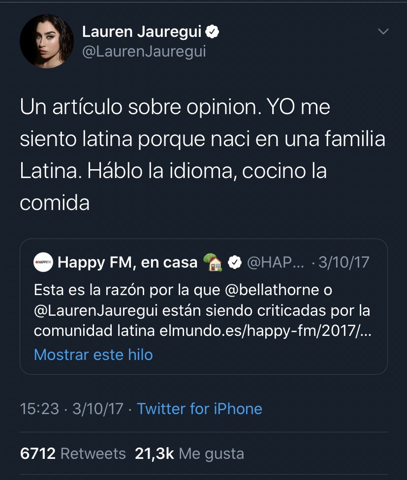 Nathy Peluso subiendo la foto de una pastafrola para probar su argentinidad: