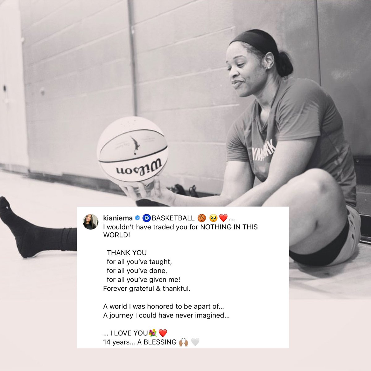 WNBA veteran Kia Vaughn has announced her retirement from professional basketball via Instagram.