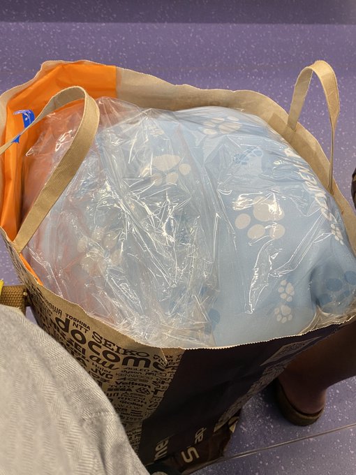 ク  ソ  で  か  荷  物 