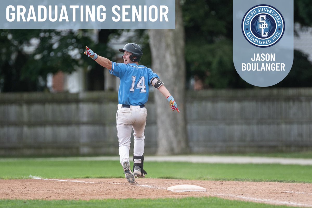 GuelphCreeks's tweet photo. 🎓THANK YOU SENIORS🎓

-EJ Martinez
-Jason Boulanger
-Ashton Patterson
-Tyler Stoltz

Your presence on and off the field will be missed. Best of luck. #creeks4ever https://t.co/hfV8qvJU0Z