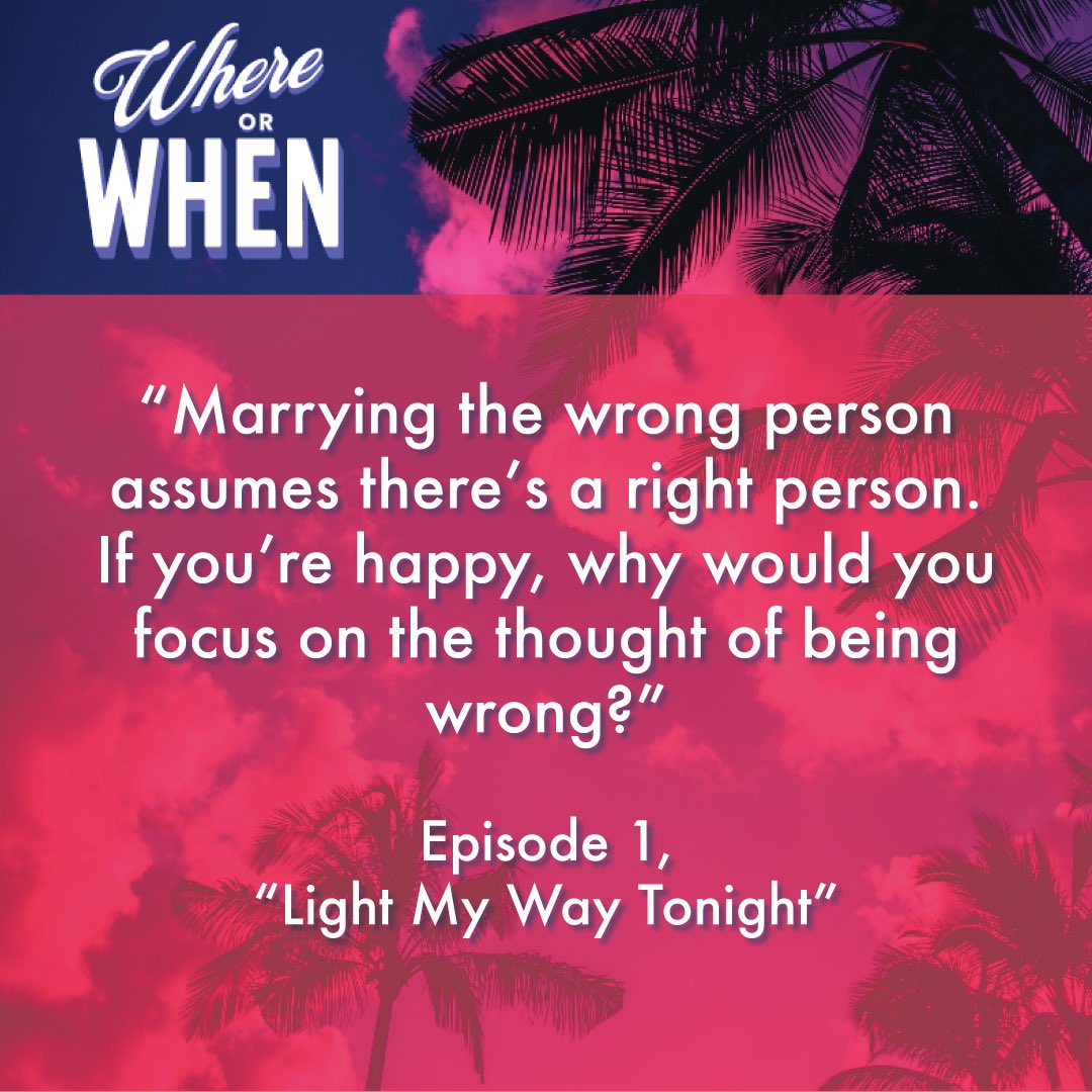 dloehr's tweet photo. Things that happened for the first time seem to be happening again…
Episode 1 is coming soon. Stay tuned. #WhereOrWhen
https://t.co/bKQb3ks1RU https://t.co/AAMKGee1Eu