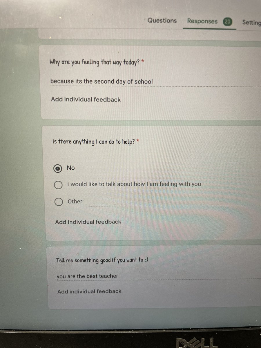 AshleyPearson54's tweet image. 1st photo: “I think I will be a really bad kid➡️I want to be good”🥹 

2nd photo: A 👧🏼 who hasn’t given me a hint of a smile says “you’re the best teacher”! She won’t show it, but I’m so glad she’s thinking it.🥰
#TemperatureChecks
@OkolonaES @JCPSMTSSBehav #Zone2Crew #JcpsDigIn