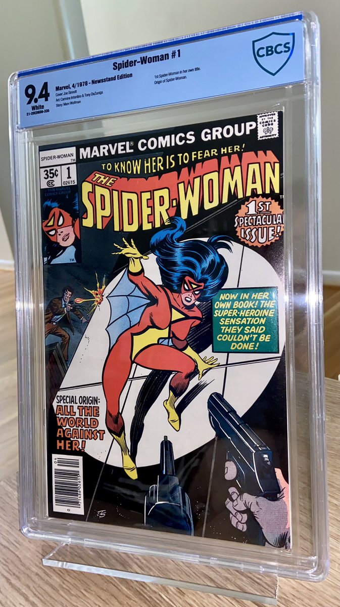 PMakCortopassi's tweet photo. Check out Spider-Woman #1 NS - Key & 1st Spider-Woman in own title! CBCS 9.4 - New Slab! https://t.co/h1ppJulsB1 - #superhero #ilovecomics #sale #bargain #shopping #newlisting #ebay #ezekielacquisitions #keycomics #keyissue #keyissuecomics #keyissuecomic https://t.co/GZUXN1hO7k